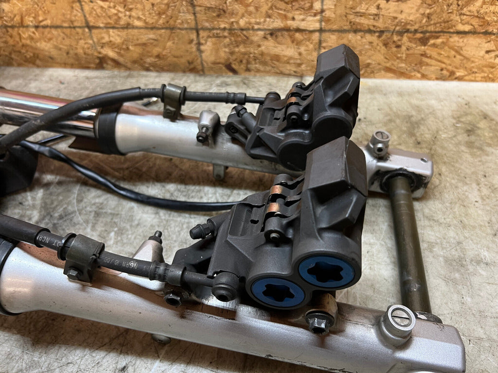 99 00 01 02 1999 2000 2001 2002 YAMAHA YZFR6 YZF R6 FRONT FORKS FORK TUBES NICE