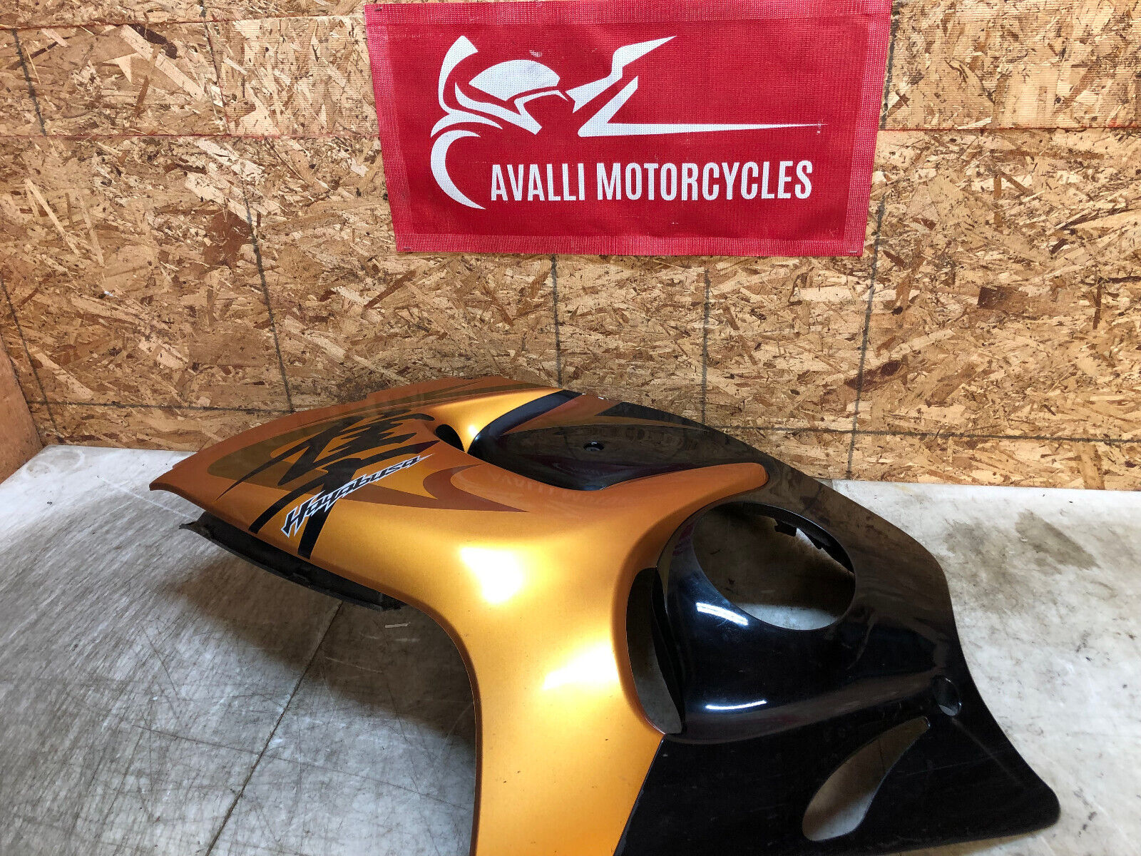 08 09 10 11 12 13 SUZUKI HAYABUSA GSX1300R GSX 1300 LEFT SIDE FAIRING MID COWL