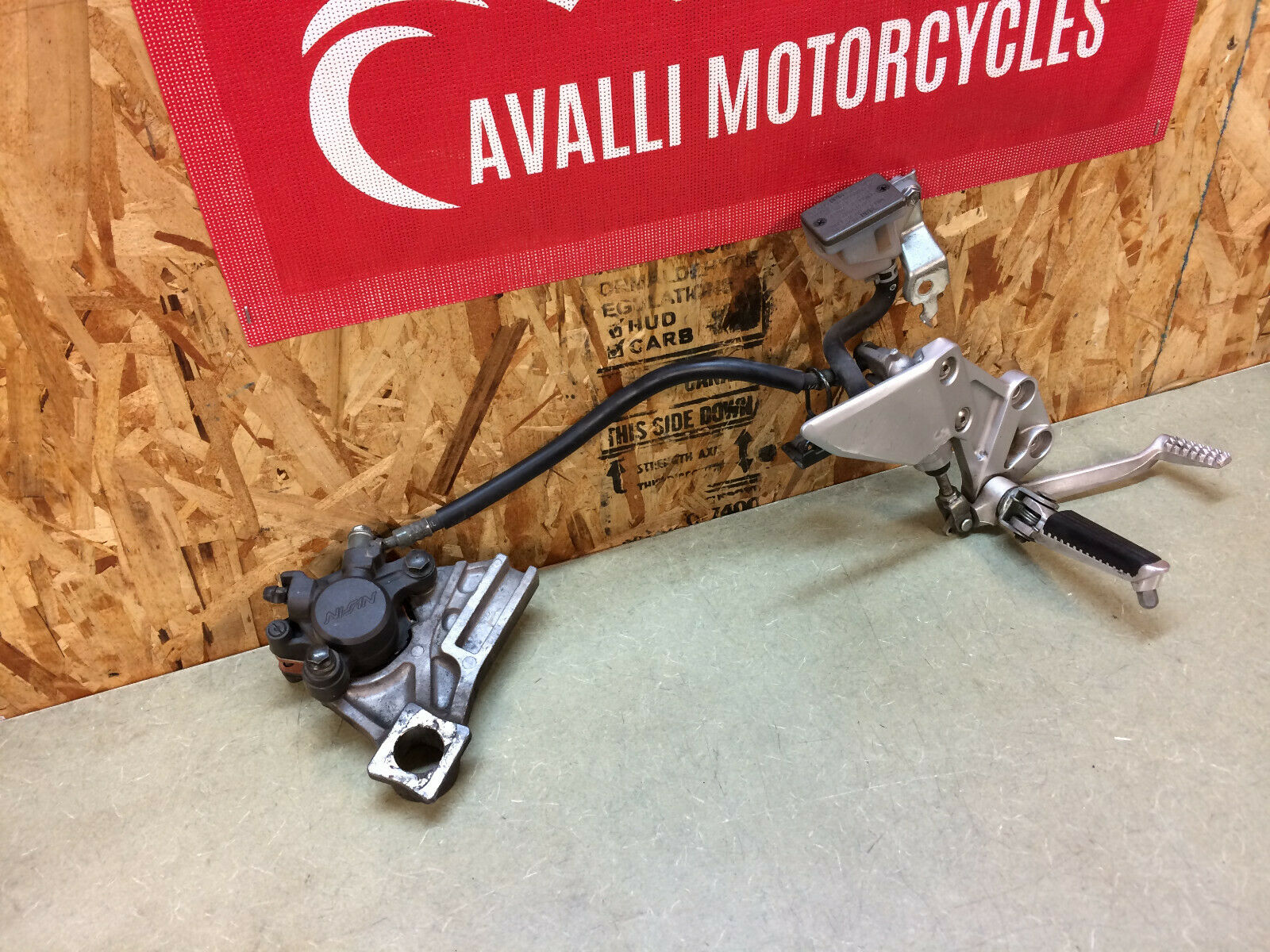 03 04 05 06 07 SUZUKI SV1000 SV 1000 S RIGHT REARSET REAR SET BRAKE LEVER BRAKES