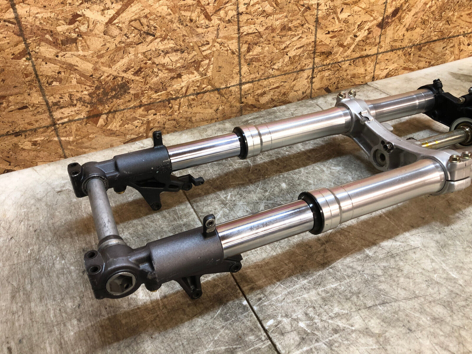 2002 2003 02 03 HONDA CBR 954 954RR FIREBLADE FRONT FORKS FORK TUBES FRONT END
