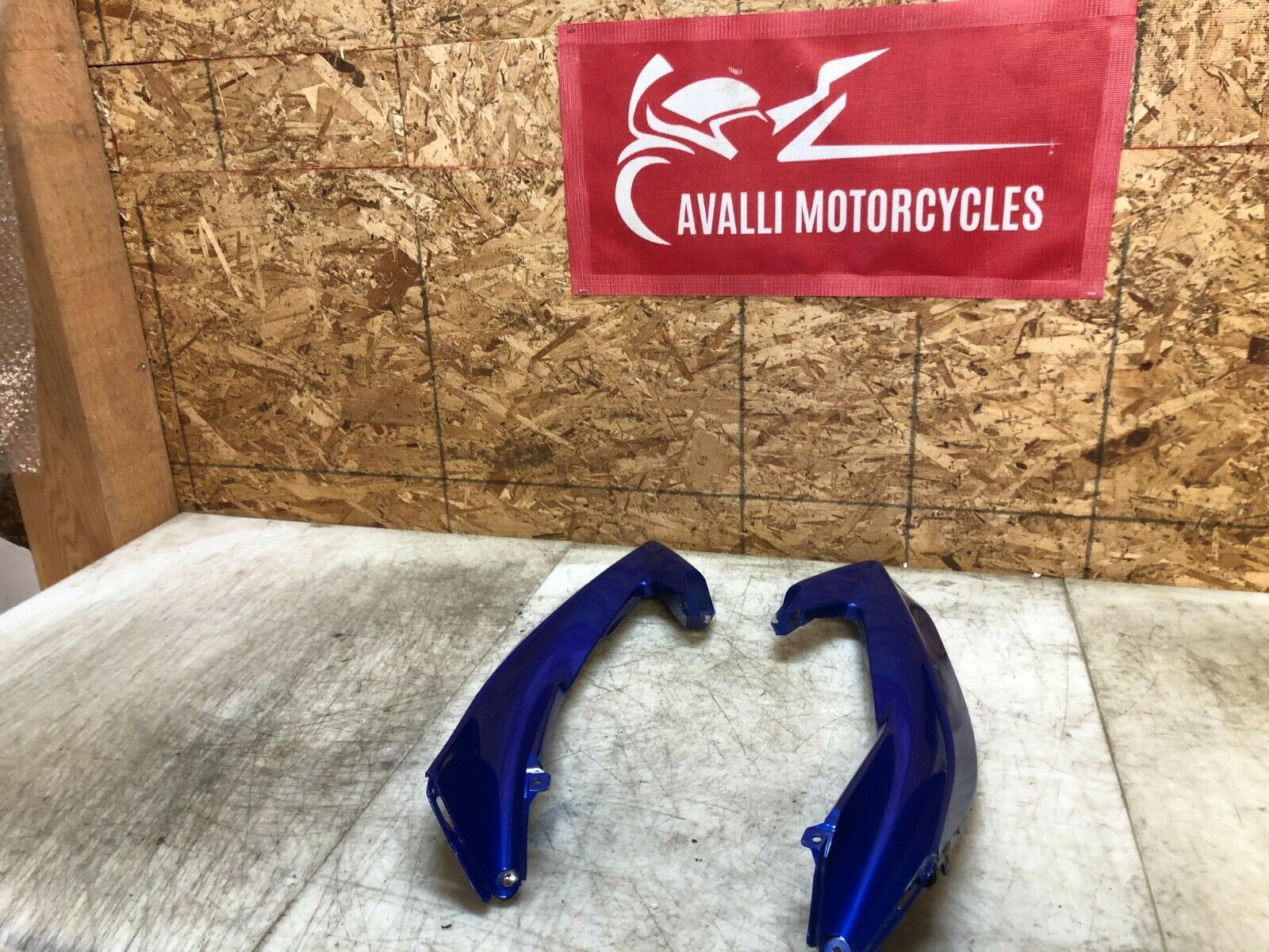 2006 2007 06 07 YAMAHA YZFR6 YZF R6 RIGHT & LEFT UPPER MID FAIRING COVER COWL