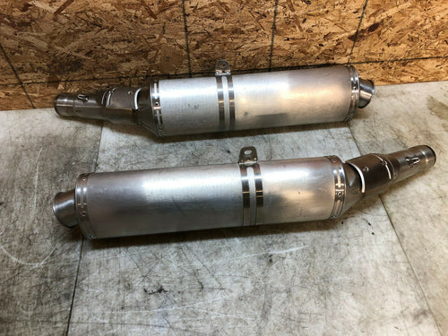 04 05 06 07 08 09 10 APRILIA RSV1000R RSV 1000 R RIGHT LEFT EXHAUST MUFFLERS OEM