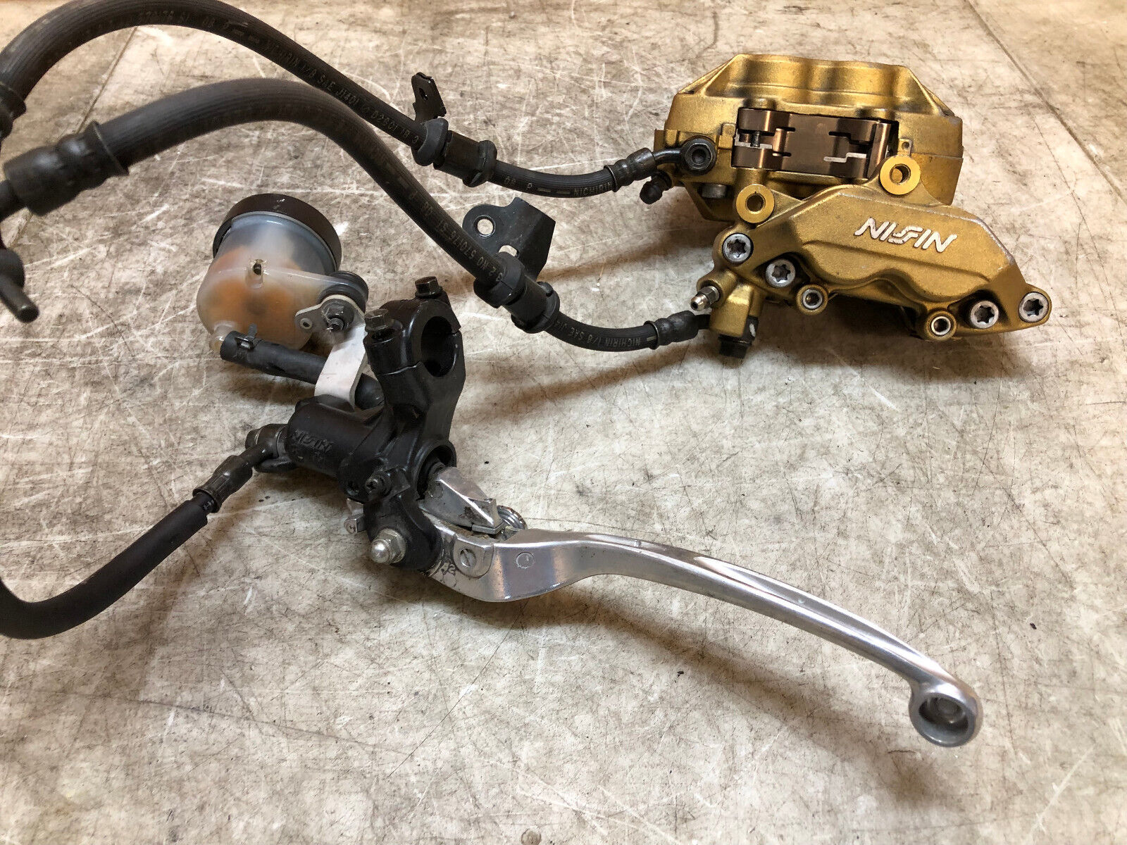 2002 2003 02 03 HONDA CBR 954 954RR FIREBLADE FRONT BRAKE CALIPERS BRAKES MASTER