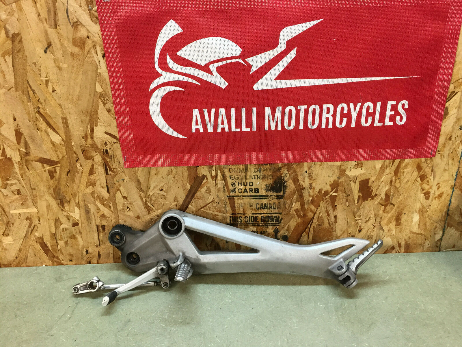 09 10 2010 2011 DUCATI MONSTER 1100 1100S S LEFT REARSET REAR SET SHIFTER FOOT