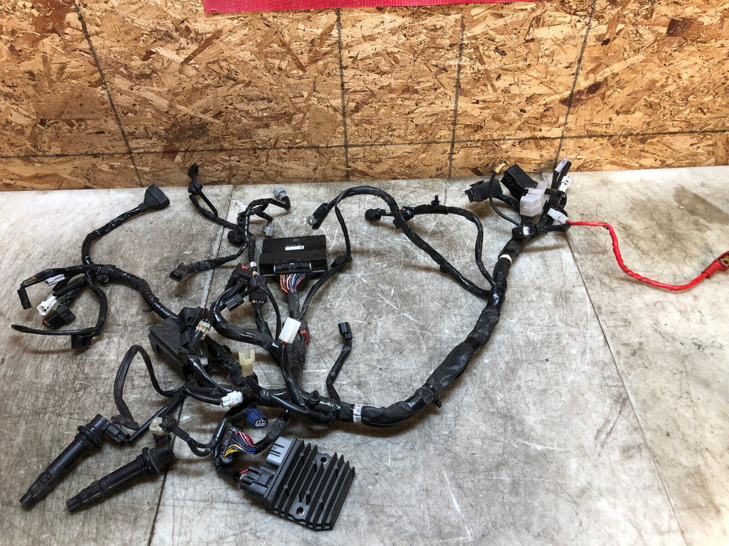 15 16 17 18 19 20 21 YAMAHA FZ-07 FZ07 MT-07 MT07 WIRING HARNESS LOOM ECU CDI