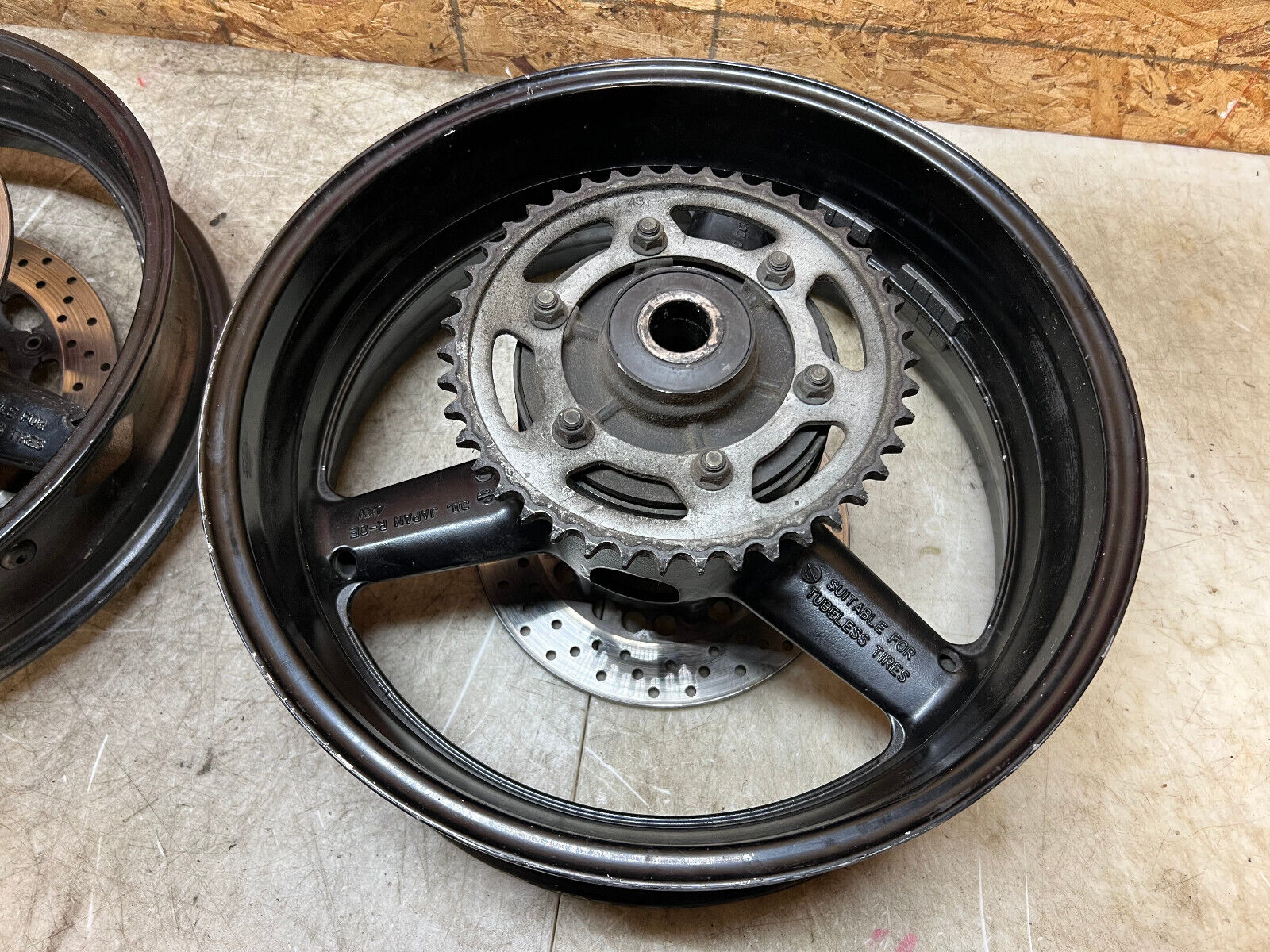 1998-2001 98 99 00 01 YAMAHA YZFR1 YZF R1 FRONT & REAR WHEELS WHEEL RIM RIMS OEM
