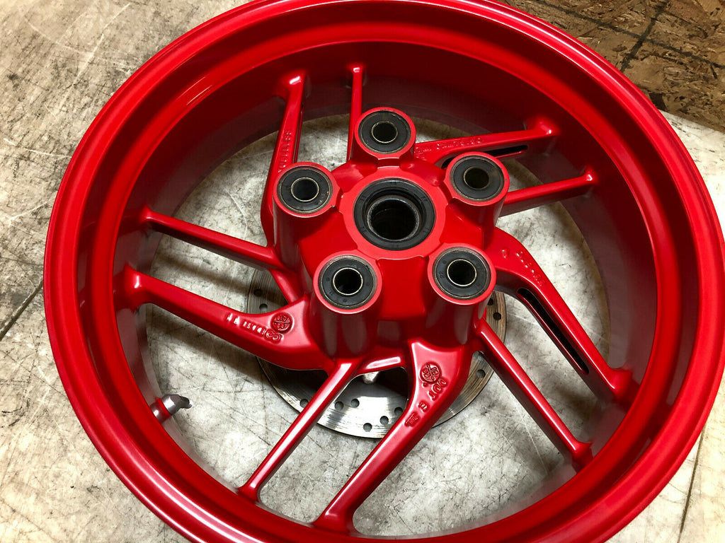 16 17 18 19 DUCATI PANIGALE 899 959 REAR WHEEL BACK RIM COMPLETE CUSH DRIVE MINT