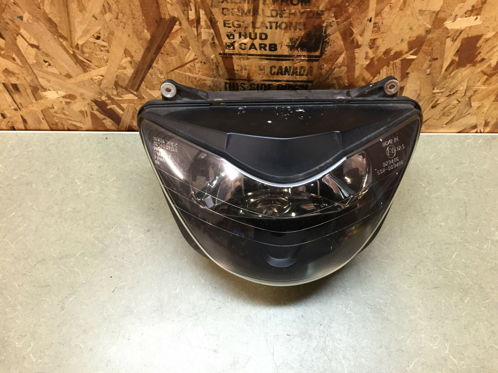 99 00 1999 2000 HONDA CBR600 CBR 600 F4 HEADLIGHT HEAD LIGHT LAMP FRONT BEAM OEM