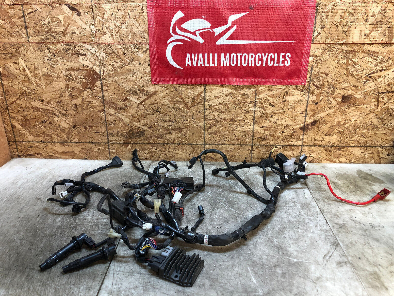 15 16 17 18 19 20 21 YAMAHA FZ-07 FZ07 MT-07 MT07 WIRING HARNESS LOOM ECU CDI