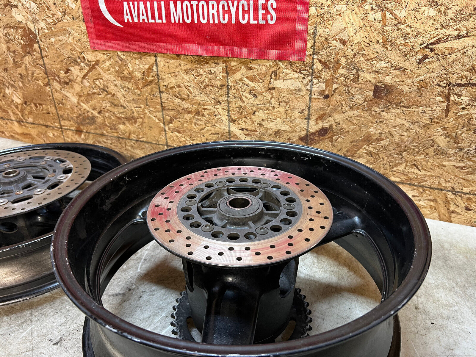 1998-2001 98 99 00 01 YAMAHA YZFR1 YZF R1 FRONT & REAR WHEELS WHEEL RIM RIMS OEM
