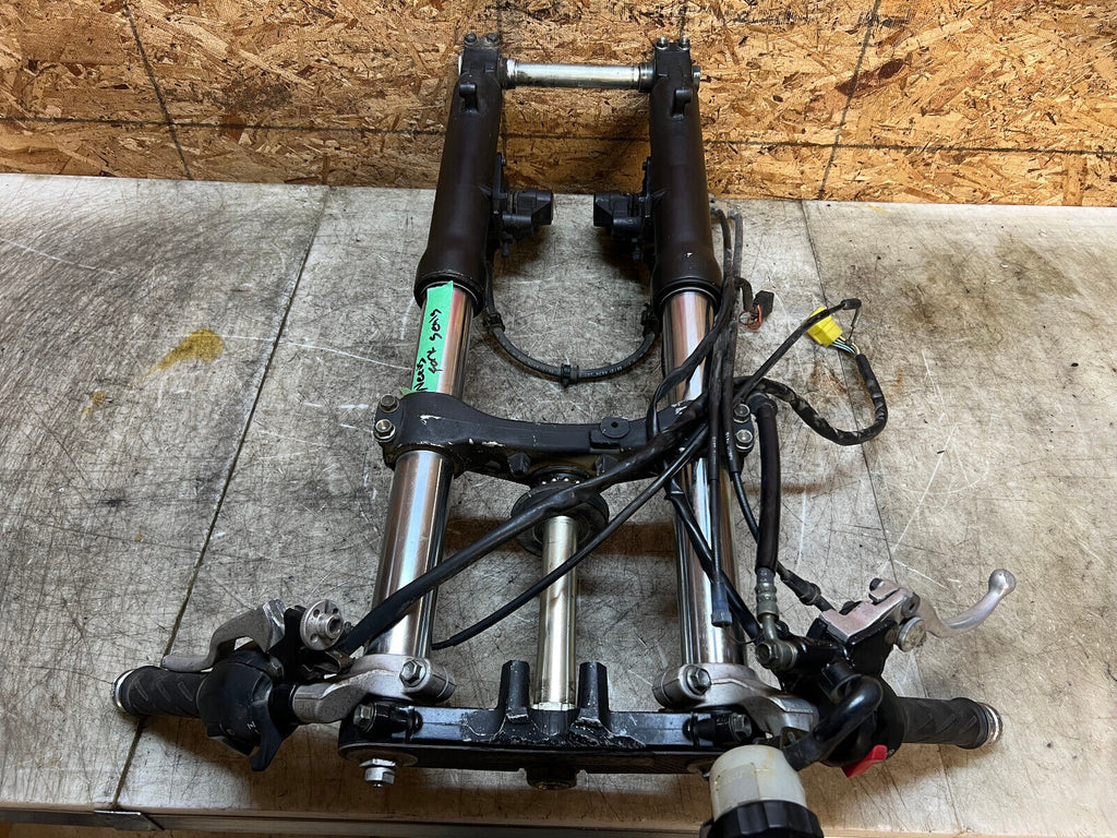 01 02 03 2001-2003 SUZUKI GSXR GSX-R 600 FRONT END FRONT FORKS FORK TUBES BRAKES