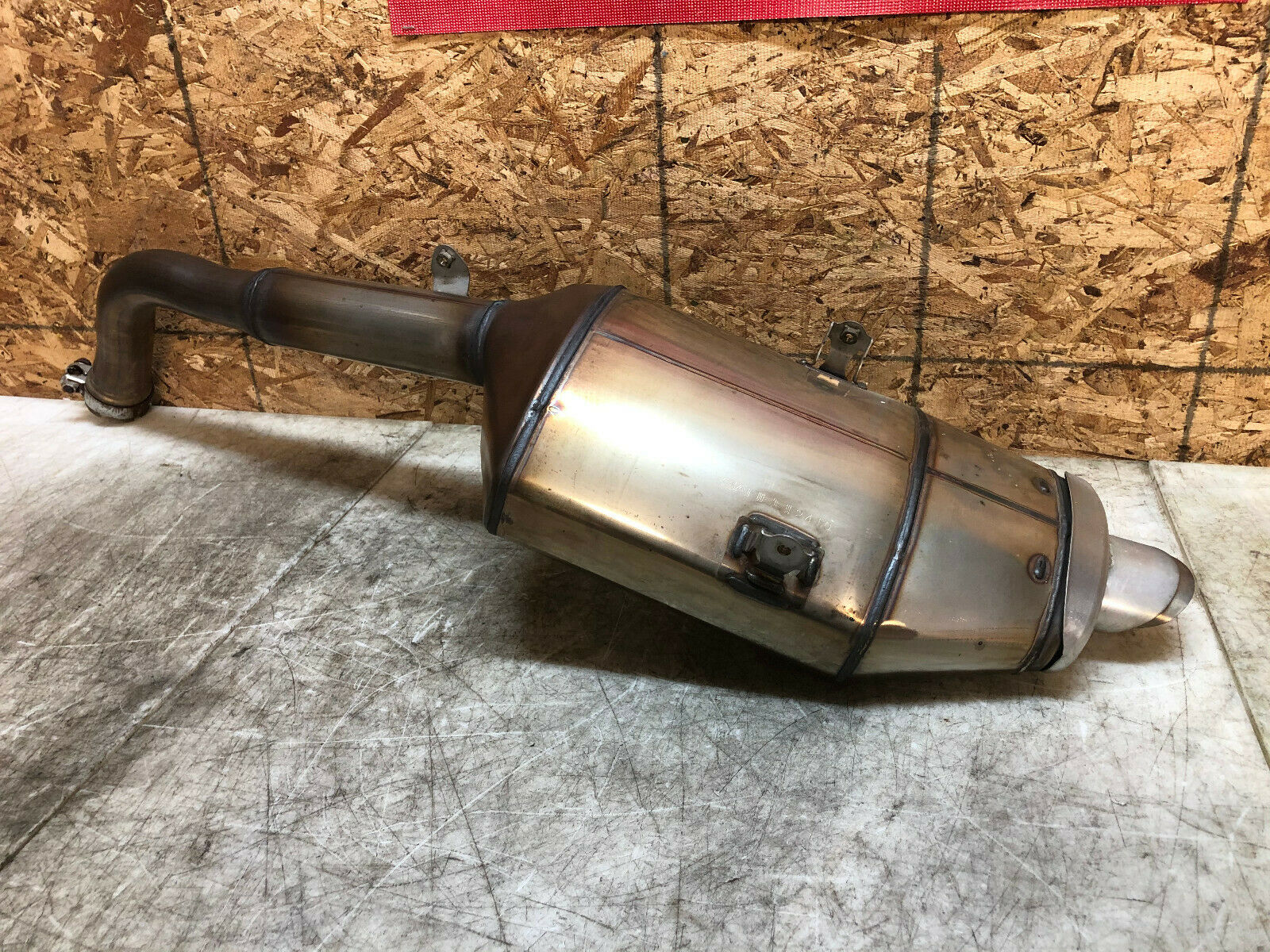 07 08 09 10 11 12 HONDA CBR600RR CBR 600RR FACTORY EXHAUST PIPE MUFFLER OEM