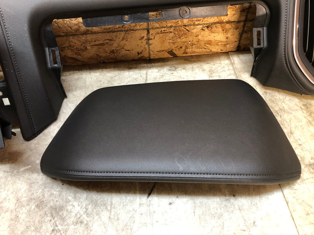 20-23 GMC SIERRA SILVERADO DENALI 2500 3500 LEATHER DASH PANEL TRIM BEZEL SWITCH