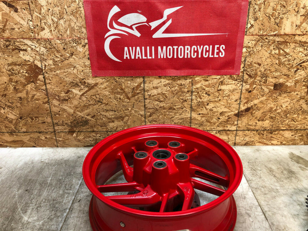 16 17 18 19 DUCATI PANIGALE 899 959 REAR WHEEL BACK RIM COMPLETE CUSH DRIVE MINT