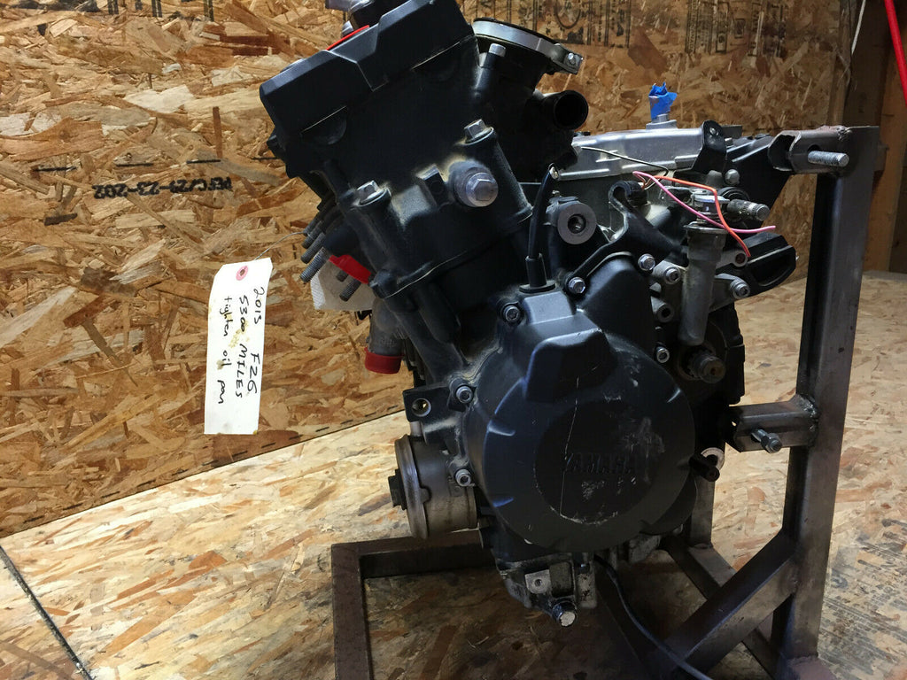 09-17 2013 2014 YAMAHA FZ6 FZ6-R FZ6R FZ 600 COMPLETE ENGINE MOTOR LOW MILES