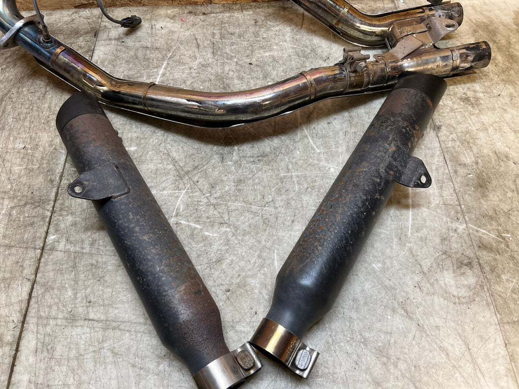15 16 17 18 19 20 21 22 INDIAN SCOUT BOBBER FACTORY EXHAUST MUFFLERS HEADER OEM