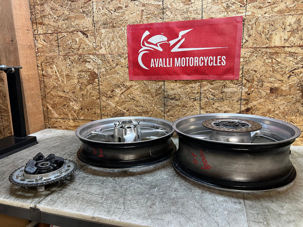 03 04 05 06 2003 2004 2005 2006 HONDA CBR600RR CBR 600RR FRONT & REAR WHEELS RIM