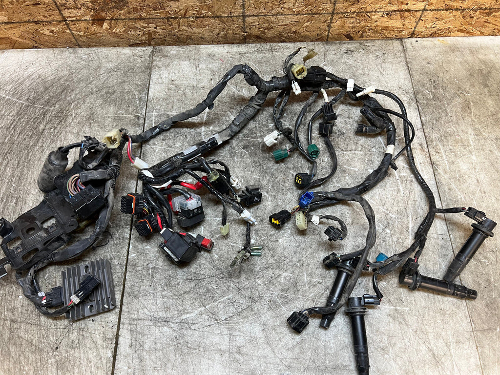 08 09 10 12 13 14 15 16 YAMAHA YZFR6 YZF R6 R6R MAIN ENGINE WIRING HARNESS LOOM