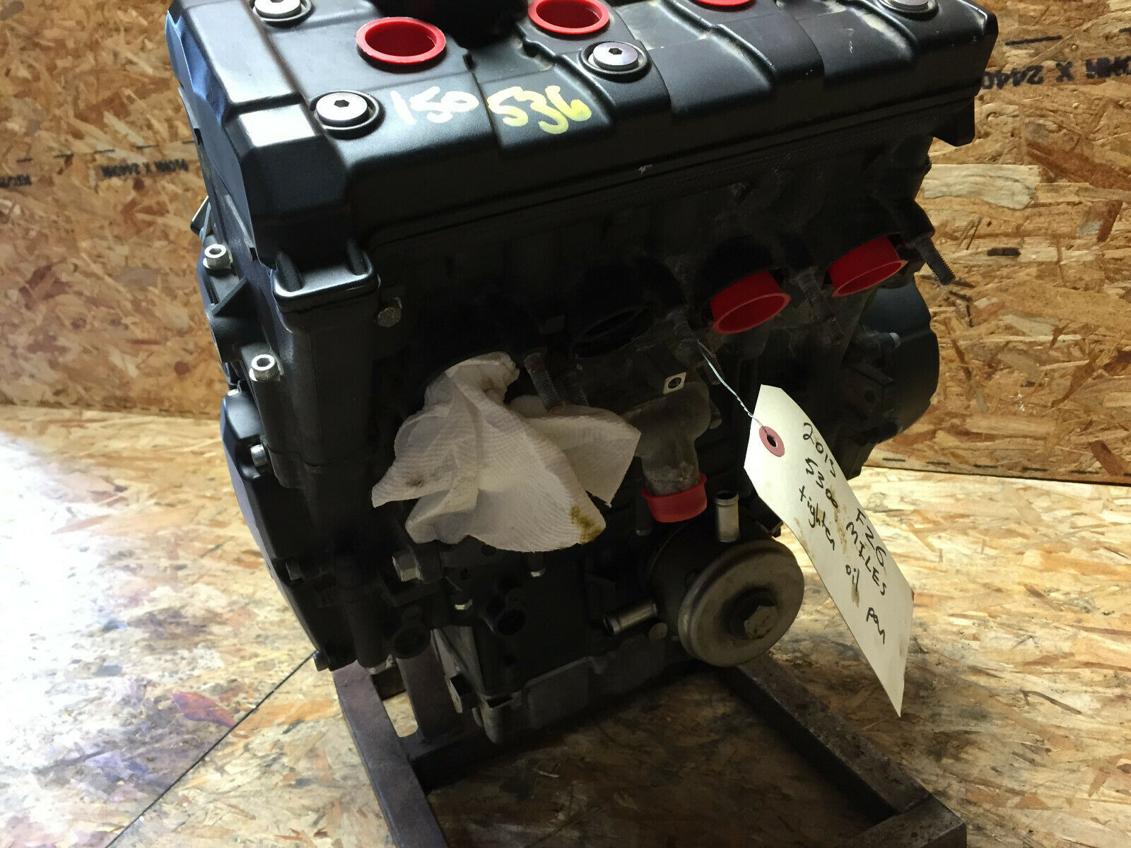 09-17 2013 2014 YAMAHA FZ6 FZ6-R FZ6R FZ 600 COMPLETE ENGINE MOTOR LOW MILES