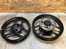 Load image into Gallery viewer, 1988-2007 KAWASAKI NINJA 250 250R EX250 FRONT &amp; REAR WHEELS WHEEL RIM RIMS PAIR
