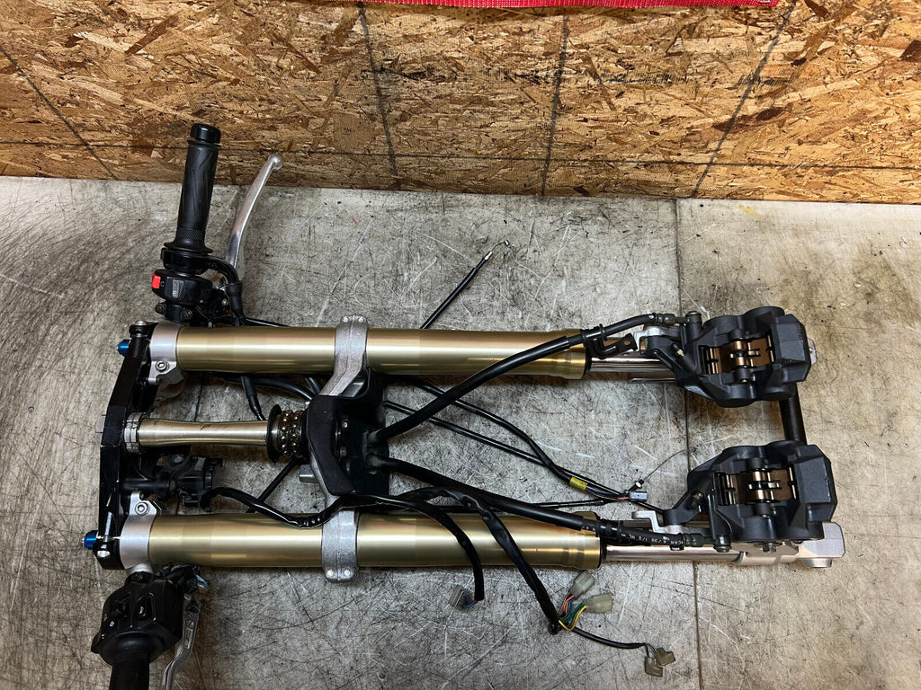 98 99 00 01 1998-2001 YAMAHA YZFR1 YZF R1 FRONT FORKS FRONT END FORK TUBES NICE