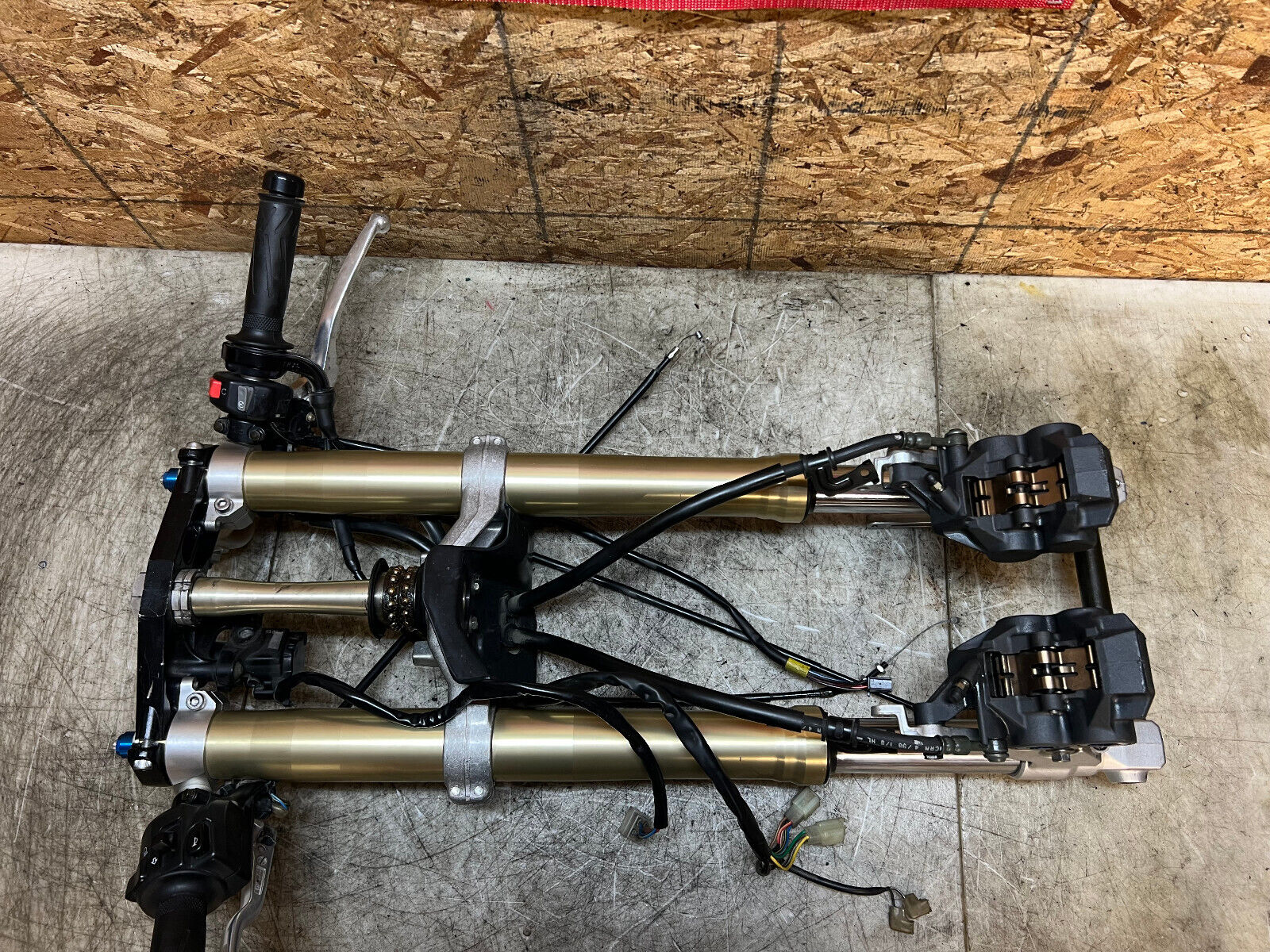 98 99 00 01 1998-2001 YAMAHA YZFR1 YZF R1 FRONT FORKS FRONT END FORK TUBES NICE