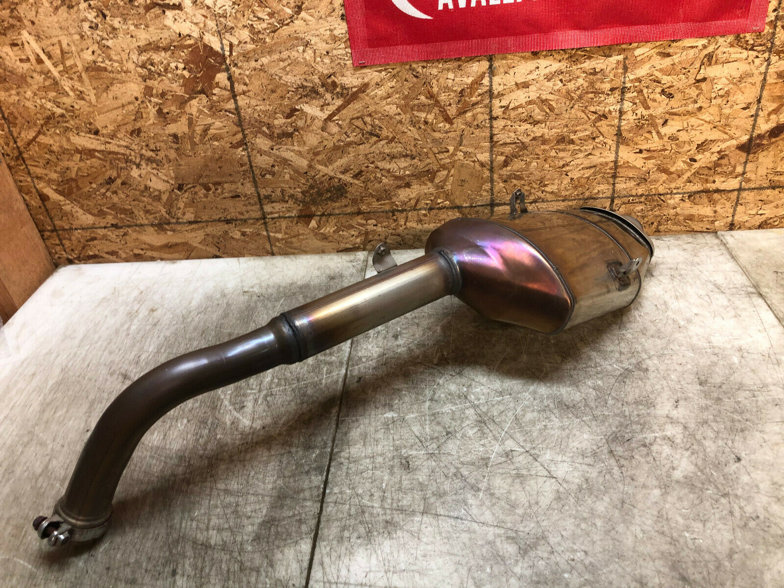 07 08 09 10 11 12 HONDA CBR600RR CBR 600RR FACTORY EXHAUST PIPE MUFFLER OEM