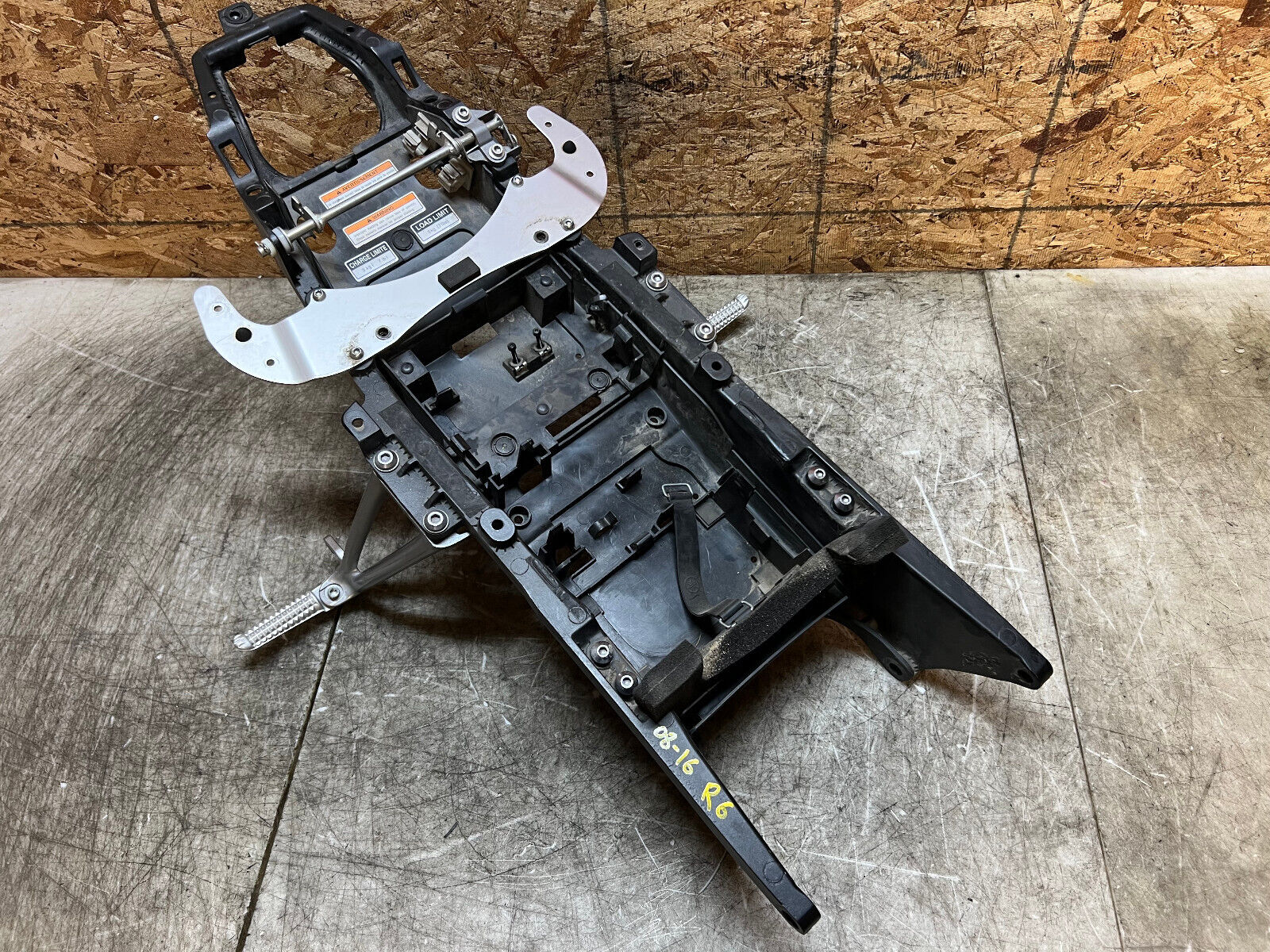 09 10 12 13 14 15 16 YAMAHA YZFR6 YZF R6 R6R REAR SUBFRAME SUB FRAME BACK TAIL