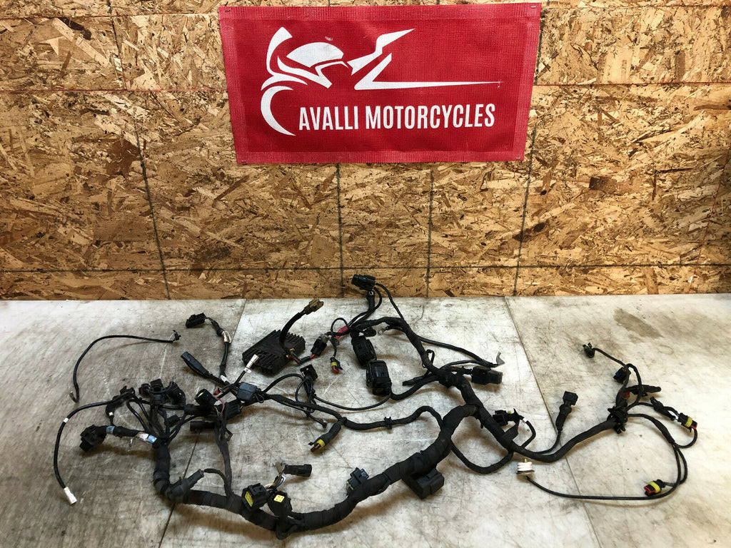 2008-2013 08 09 10 11 12 13 DUCATI EVO 848 MAIN ENGINE WIRING HARNESS LOOM