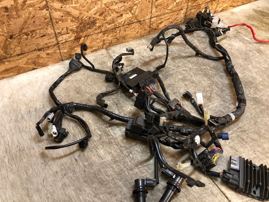 15 16 17 18 19 20 21 YAMAHA FZ-07 FZ07 MT-07 MT07 WIRING HARNESS LOOM ECU CDI