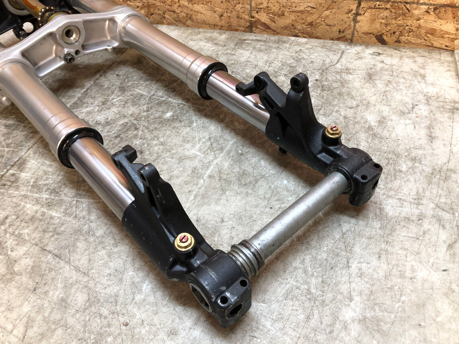 2002 2003 02 03 HONDA CBR 954 954RR FIREBLADE FRONT FORKS FORK TUBES FRONT END