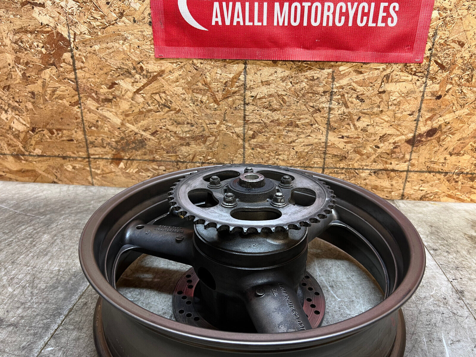 03 04 05 06 08 09 SUZUKI SV650 SV 650 REAR WHEEL BACK RIM STRAIGHT & TRUE