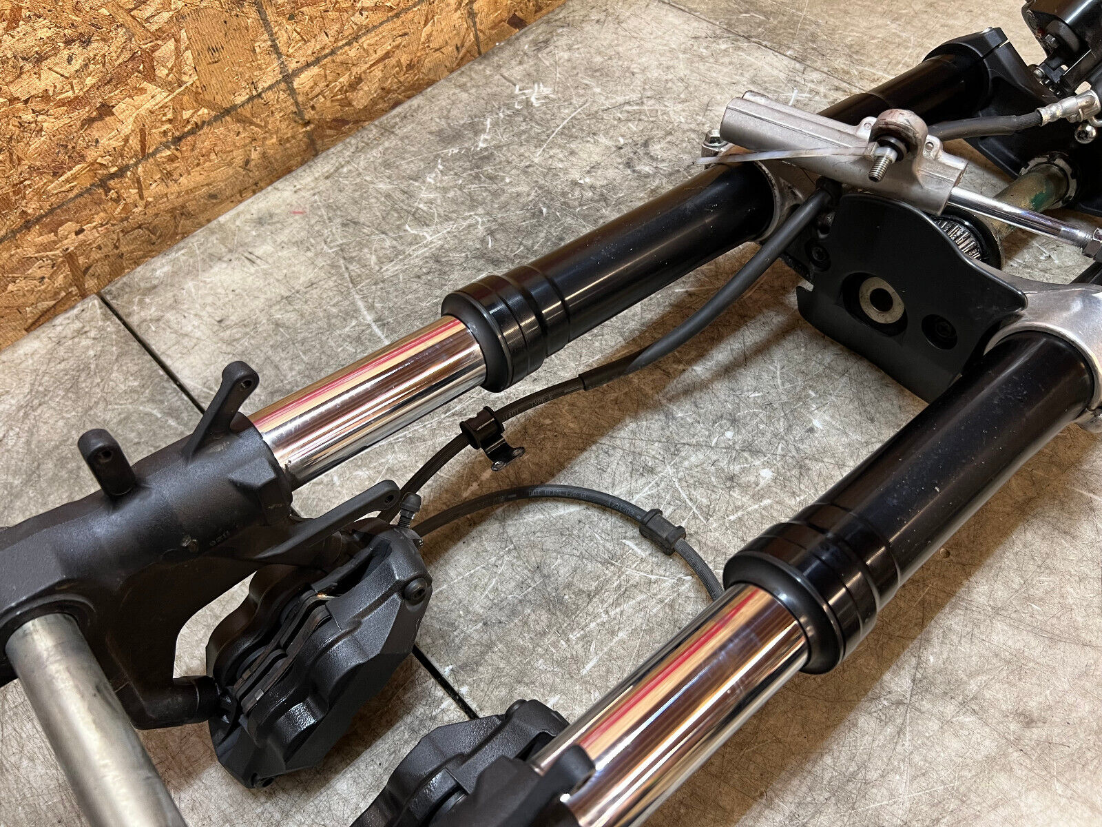 08 09 10 2008 2009 SUZUKI GSXR GSX-R 600 750 FRONT END FRONT FORKS FORK TUBES