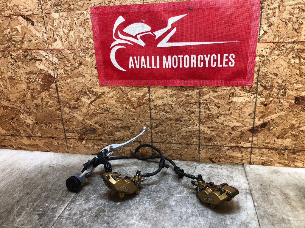 2002 2003 02 03 HONDA CBR 954 954RR FIREBLADE FRONT BRAKE CALIPERS BRAKES MASTER