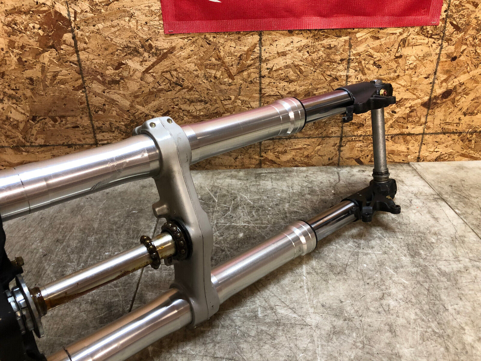 2002 2003 02 03 HONDA CBR 954 954RR FIREBLADE FRONT FORKS FORK TUBES FRONT END