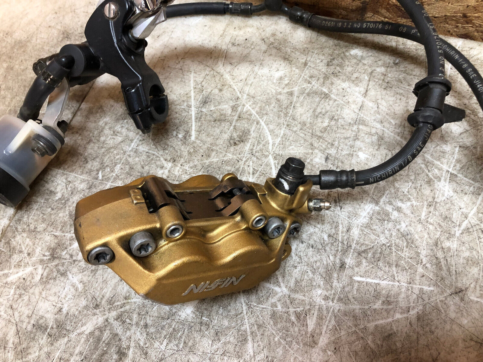 2002 2003 02 03 HONDA CBR 954 954RR FIREBLADE FRONT BRAKE CALIPERS BRAKES MASTER