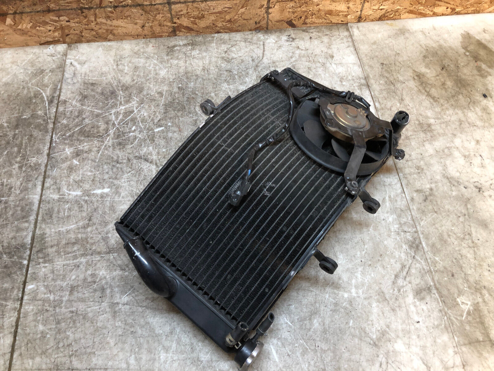 03 04 2003 2004 HONDA CBR600RR CBR 600RR RADIATOR RAD ENGINE COOLER COOLING FAN