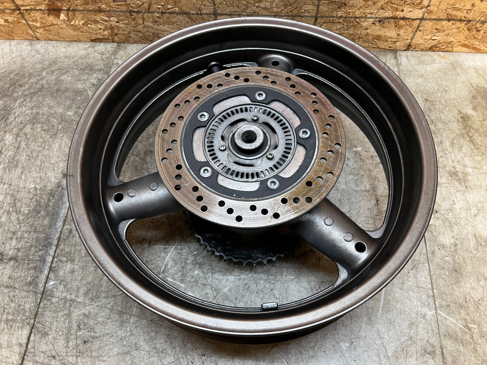 03 04 05 06 08 09 SUZUKI SV650 SV 650 REAR WHEEL BACK RIM STRAIGHT & TRUE