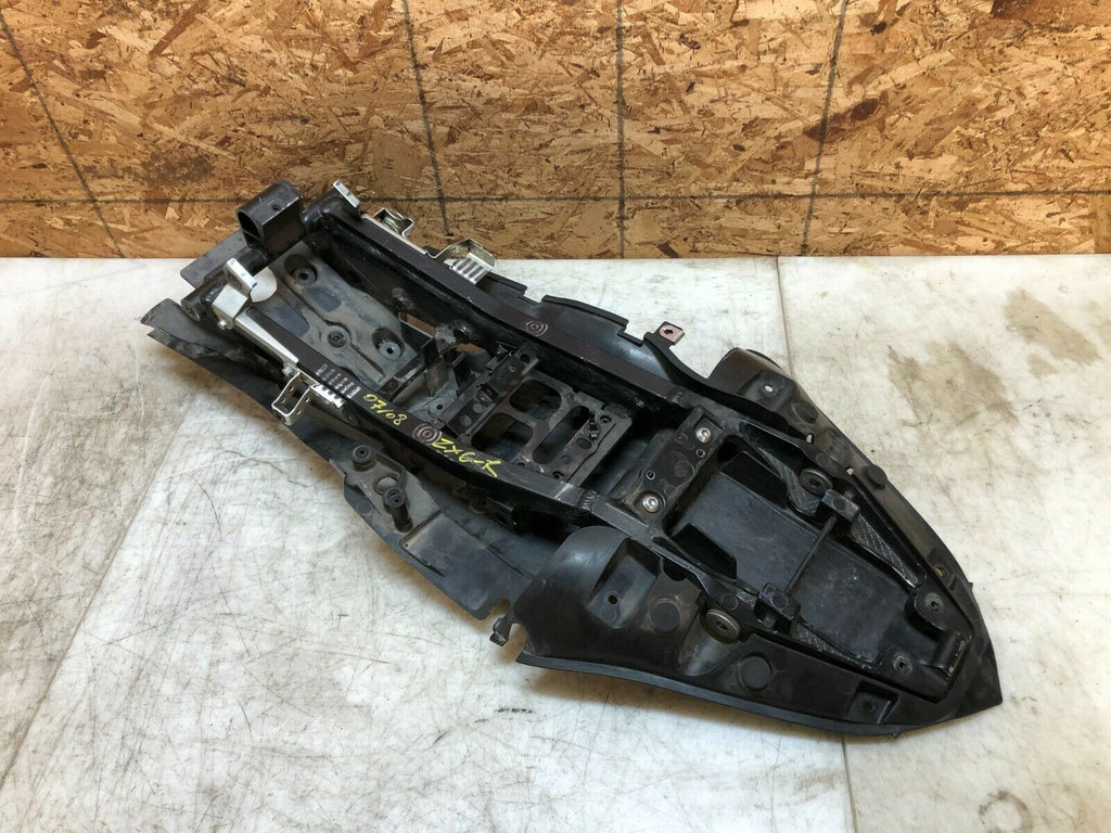 07 08 2007 2008 KAWASAKI ZX6-R ZX6R 636 SUBFRAME SUB FRAME BACK FRAME TAIL TRAY