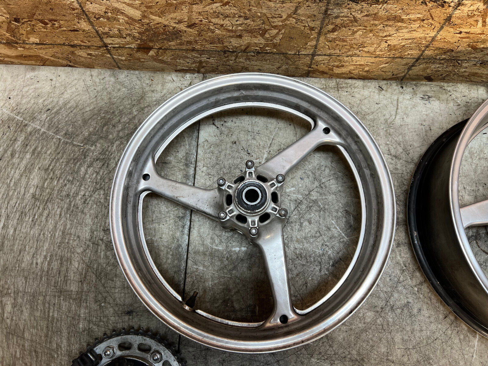 03 04 05 06 2003 2004 2005 2006 HONDA CBR600RR CBR 600RR FRONT & REAR WHEELS RIM