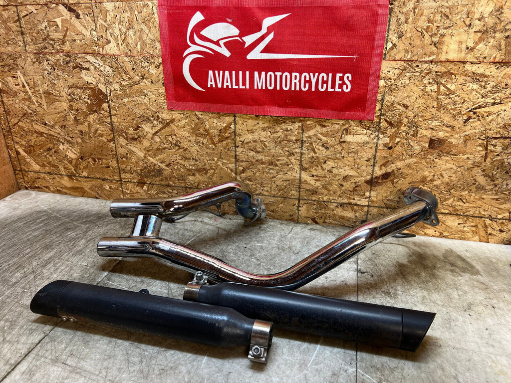 15 16 17 18 19 20 21 22 INDIAN SCOUT BOBBER FACTORY EXHAUST MUFFLERS HEADER OEM