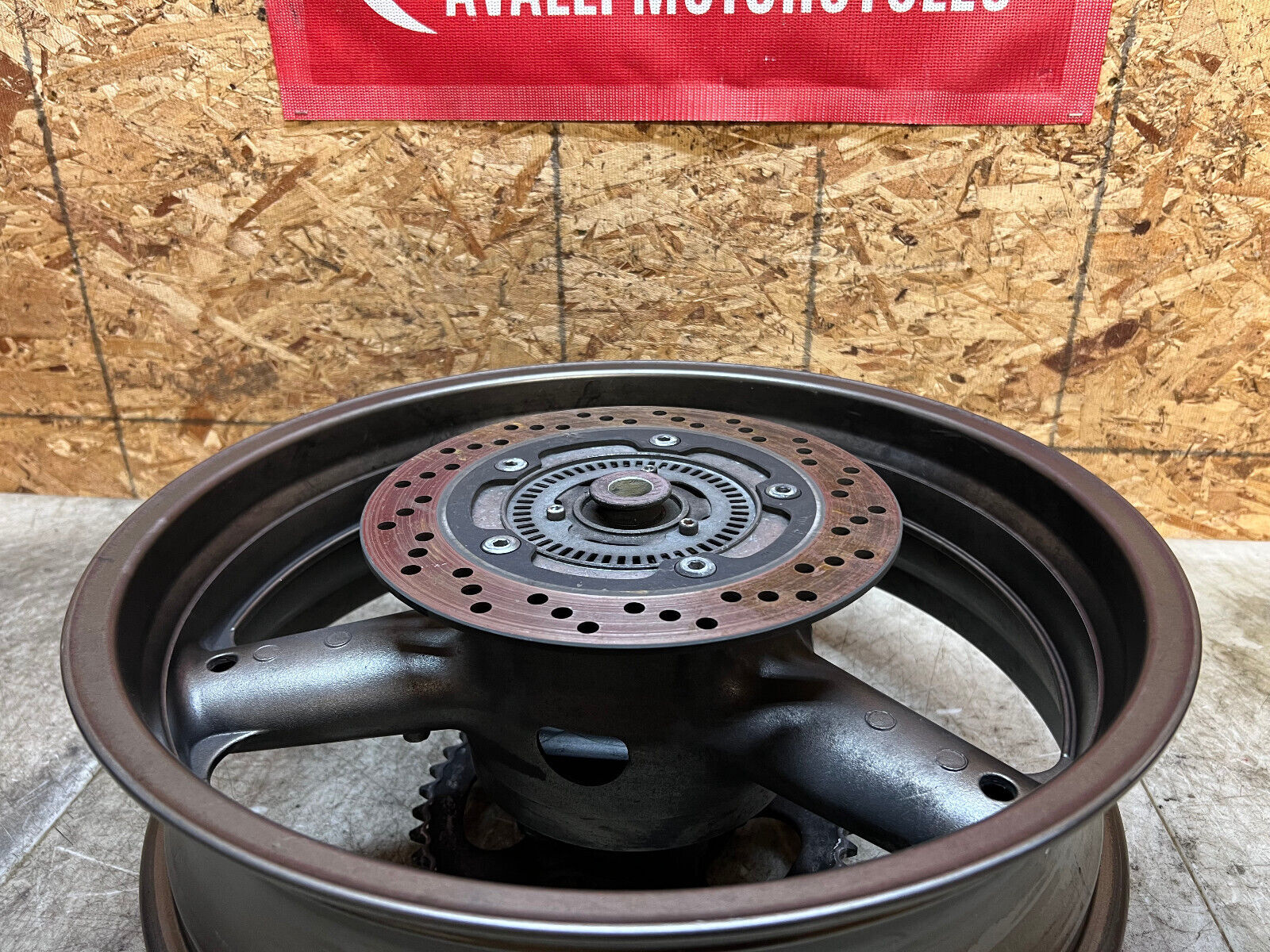 03 04 05 06 08 09 SUZUKI SV650 SV 650 REAR WHEEL BACK RIM STRAIGHT & TRUE