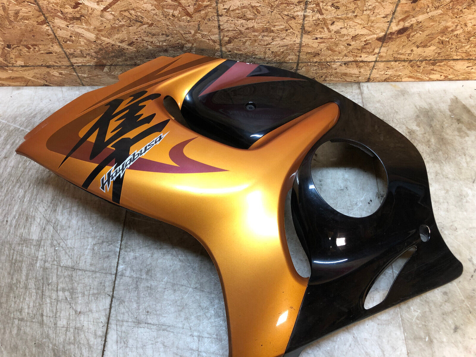 08 09 10 11 12 13 SUZUKI HAYABUSA GSX1300R GSX 1300 LEFT SIDE FAIRING MID COWL