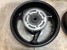 Load image into Gallery viewer, 08 09 10 11 12 SUZUKI HAYABUSA GSX1300R GSX 1300 FRONT REAR WHEELS WHEEL RIM
