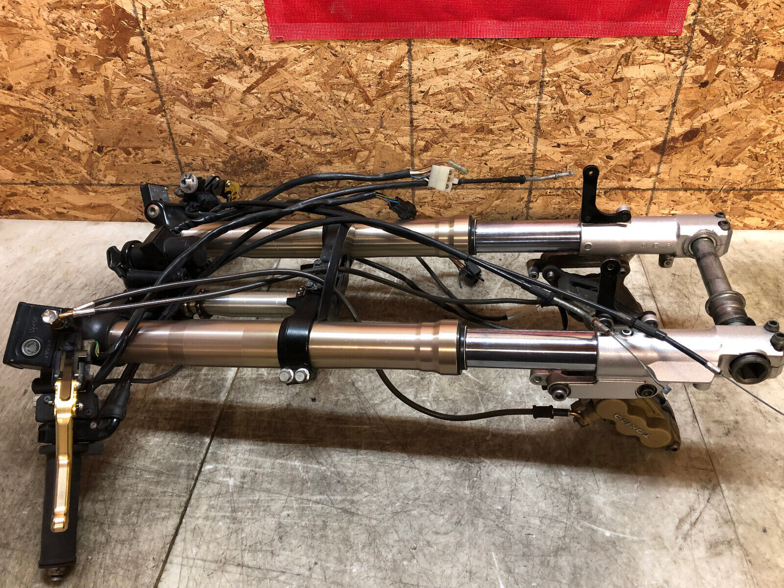 00-05 KAWASAKI NINJA ZX12-R ZX12R ZX12 FRONT FORKS FRONT END