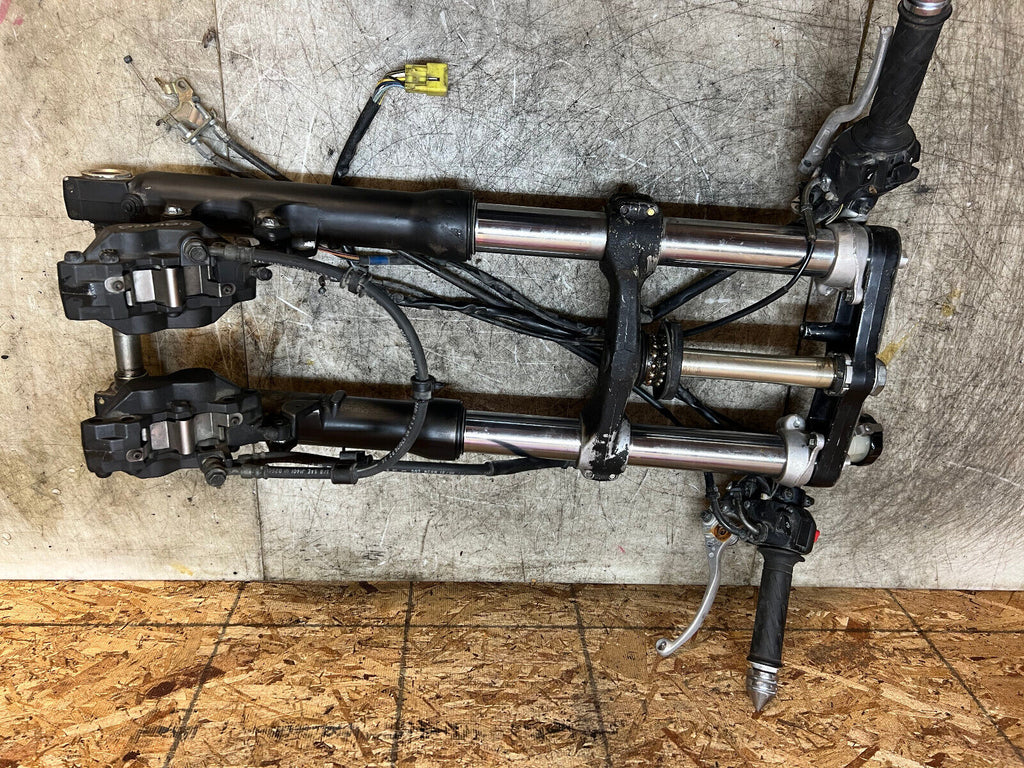 01 02 03 2001-2003 SUZUKI GSXR GSX-R 600 FRONT END FRONT FORKS FORK TUBES BRAKES
