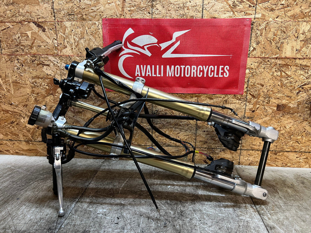 98 99 00 01 1998-2001 YAMAHA YZFR1 YZF R1 FRONT FORKS FRONT END FORK TUBES NICE