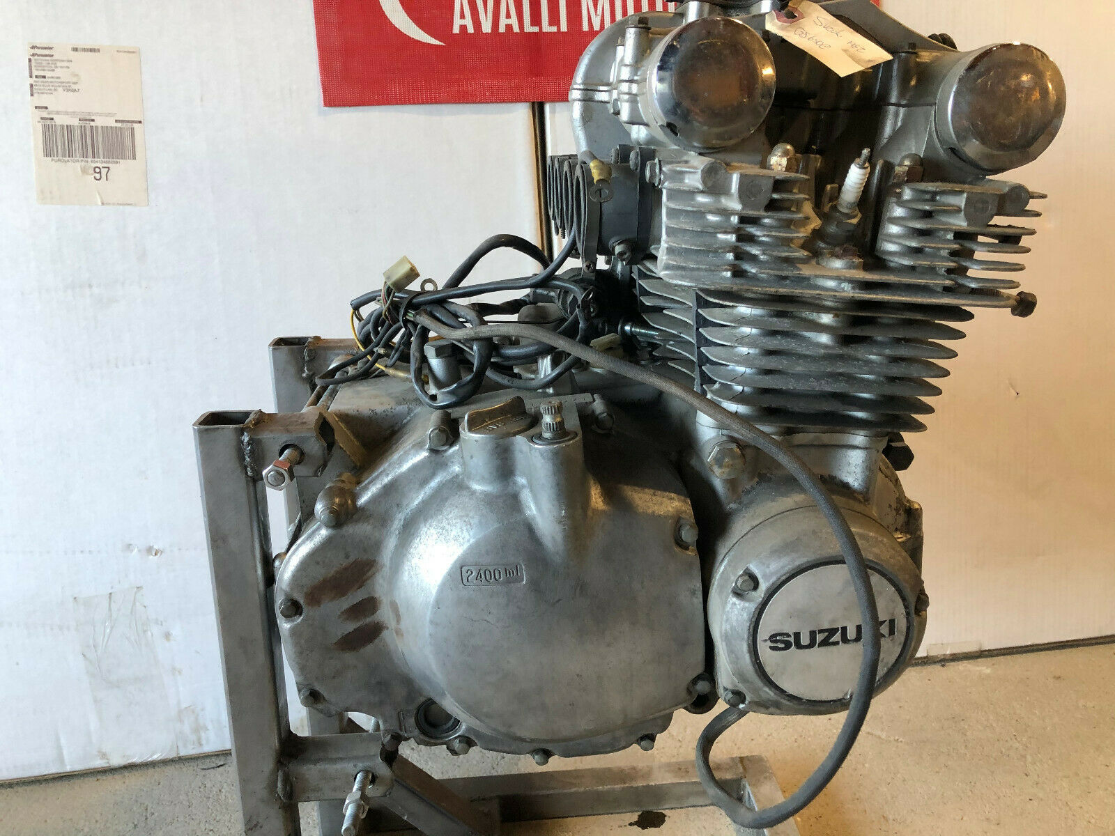 82 1982 SUZUKI GS650 GS 650 E ENGINE MOTOR TESTED GARUNTEED