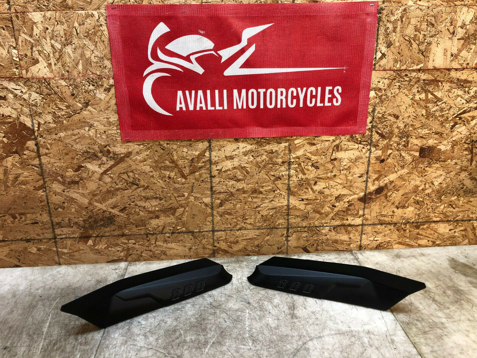 11 12 13 14 15 16 17 TRIUMPH TIGER 800 XC FRAME COVER SIDE FAIRING COWL PAIR L&R