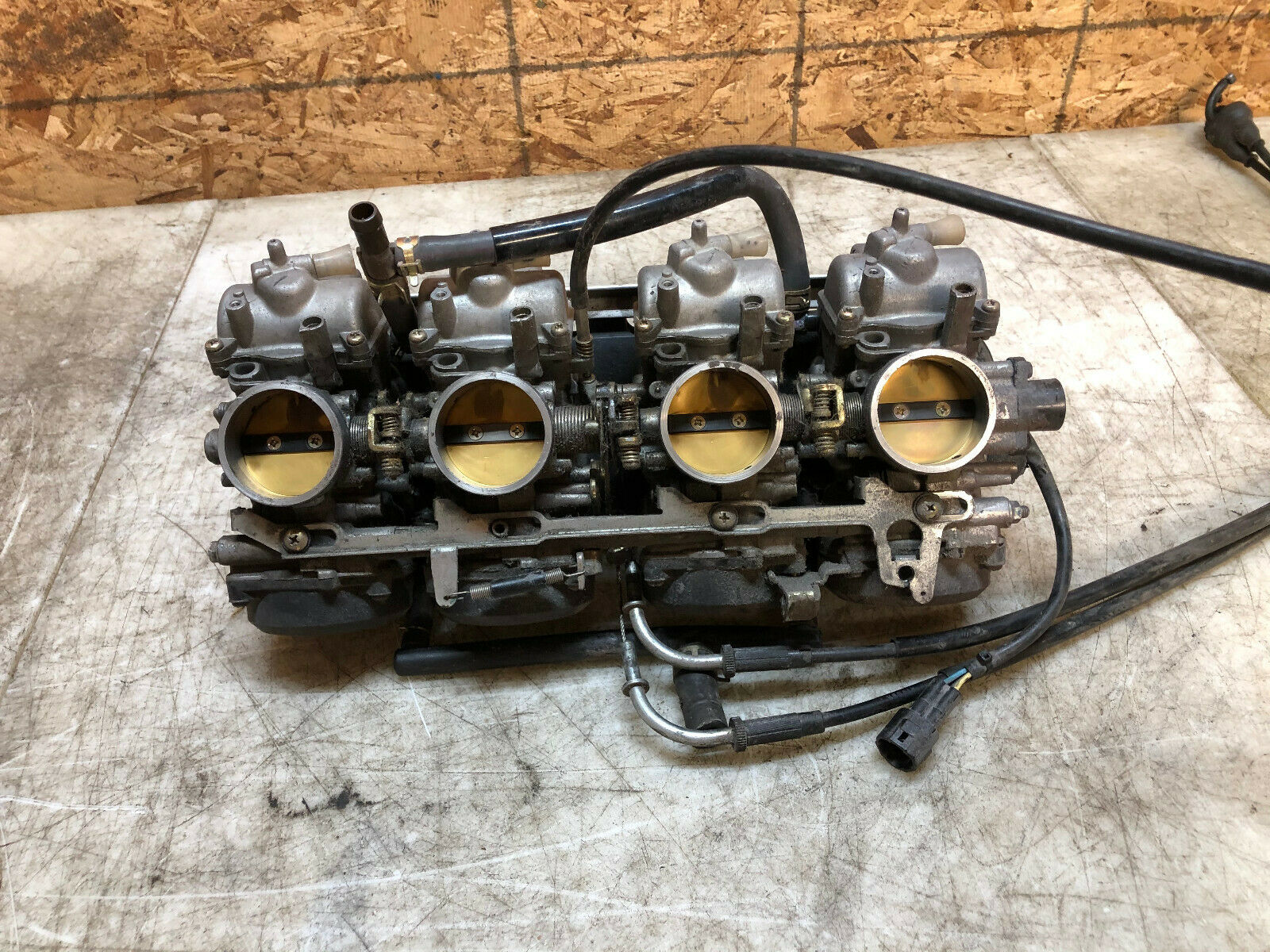 1998 1999 98 99 KAWASAKI NINJA ZX9-R ZX9R CARBURETORS CARBURETOR CARBS CARB  FUEL